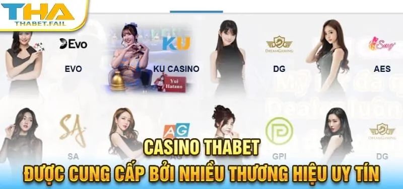 Casino Thabet 4 Casino Thabet tập hợp các sảnh cược hàng đầu, được đánh giá cao về uy tín.